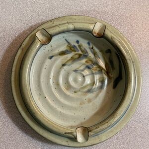 Pottery Ashtray.